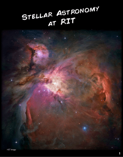 Click here for Part 1:&nbsp; Stellar Astronomy