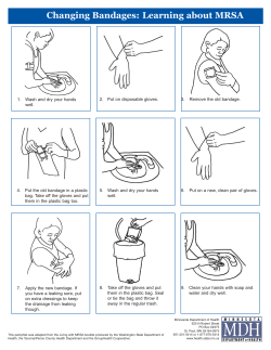 Changing Bandages (PDF: 98KB/1 page)