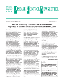 January/July 2010: Volume 38, Number 1 (PDF: 251KB/32 pages)