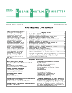 November 2002: Volume 30, Number 7 (PDF: 104KB/12 pages)