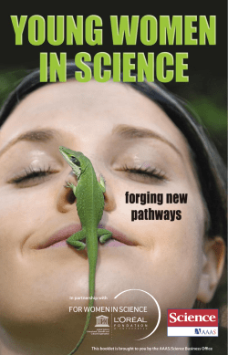 "L'Or&eacute;al Women in Science - 2009 edition"