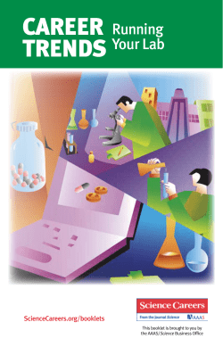 "Career Trends: Running Your Lab"