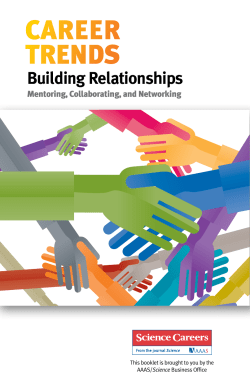 "Career Trends: Building Relationships"