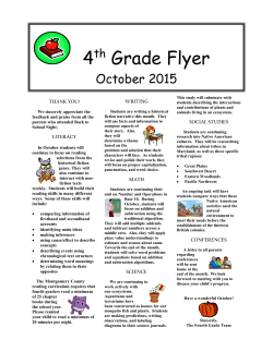 oct. newsletter 4th