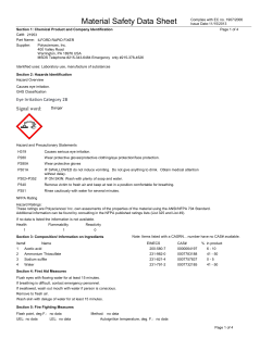Material Safety Datasheet 21953 (PDF)