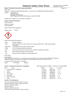 Material Safety Datasheet 02757 (PDF)
