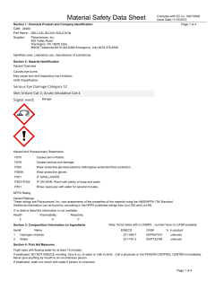 Material Safety Datasheet 24900 (PDF)