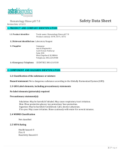 Material Safety Datasheet 25810 (PDF)