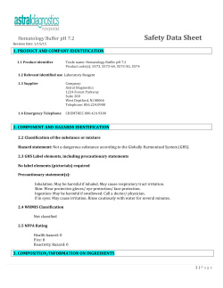 Material Safety Datasheet 25809 (PDF)