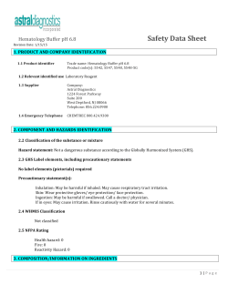 Material Safety Datasheet 25807 (PDF)