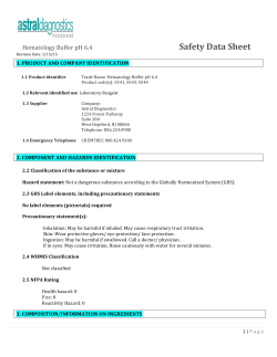 Material Safety Datasheet 25806 (PDF)
