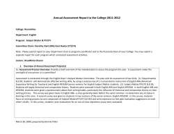 english subject matter 11 12 assessment