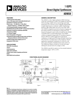 AD9858 AnaDev, DDS 1GHz.pdf
