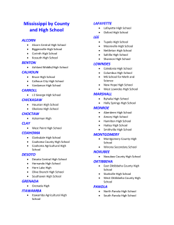 Mississippi High Schools