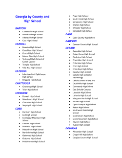 Georgia High Schools