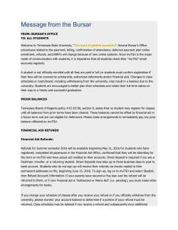 Message from Bursar (pdf)