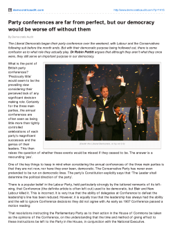 this article from Dr Robin Pettitt of Kingston University
