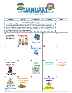 January 2016 Cal1
