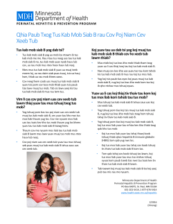 Hmong (PDF)