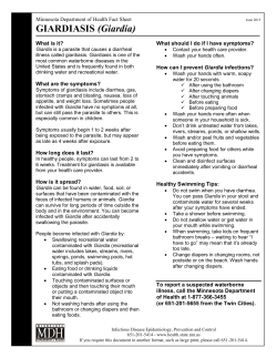Giardia Fact Sheet (PDF)