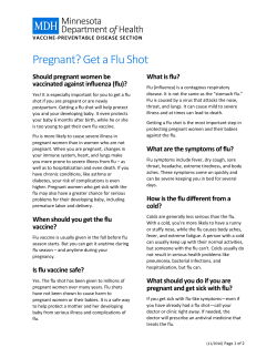 Pregnant? Get a Flu Shot (PDF)