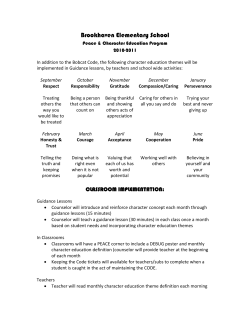 Character Education
