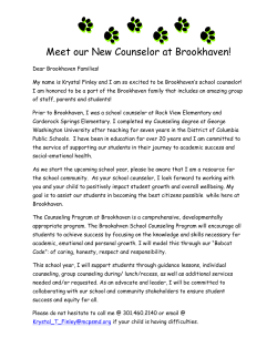 Introduction Letter from Ms. Finley 