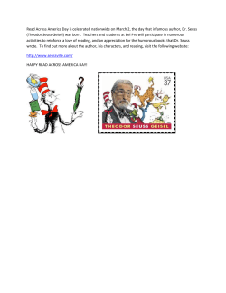 Read Across America Day/Dr. Seuss' Birthday