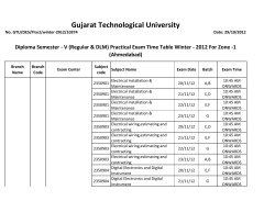 Sem -5(Reg.,DLM) Sem-7 (DLM)