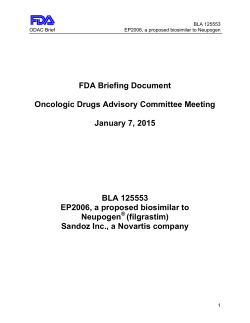 briefing documents
