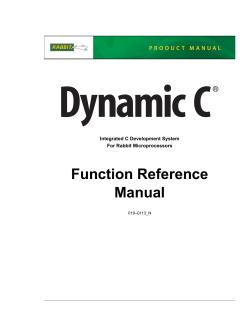 Dynamic C Function Reference.pdf