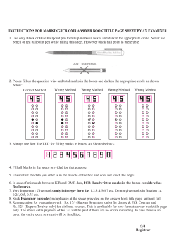 Instruction-I