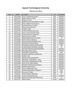 Eligible Candidate List