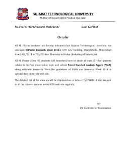 Circular of Research Week 2014