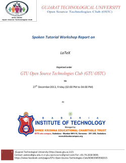 Babaria Institute of Technology Established GTU OSTC Club on 27.12.2013