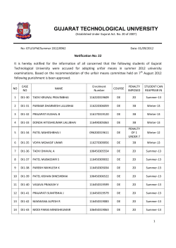 UFM :Notification : 22