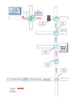 GTU Gandhinagar Roadmap