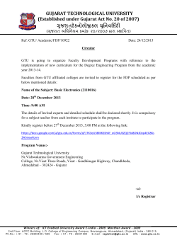 Faculty Development program for Basic Electronics on 28th December 2013