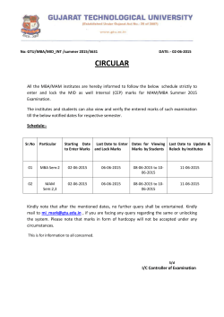 Circular for mid internal marks MBA sem:2 and mam sem:2,3