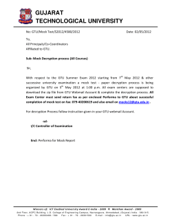 Mock Decryption process (All Courses) 05-05-2012