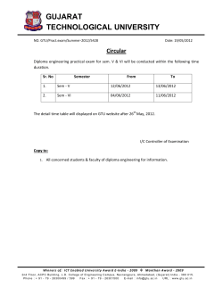 Diploma Engineering Practical Exam (Summer Exam 2012)