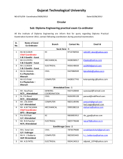 Diploma Engineering practical exam Co-ordinator