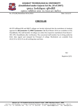 Marksheet collection of BE and HMCT