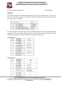 Diploma Engineering Coordinators Practical Exam : Summer 2014