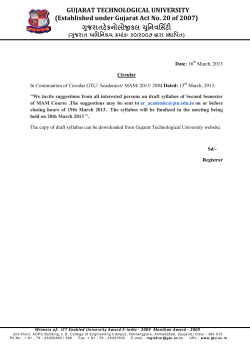 MAM Circular Continuation of dated 15th March,2013