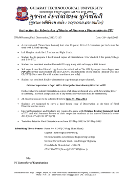 MPharma -Sem-IV Sem Thesis Submission Circular(Imp)-Last date 07-05-2013