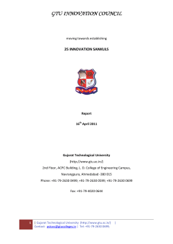 GTU appoints 18 more Co -Chairpersons (Academic) of Innovation Sankuls