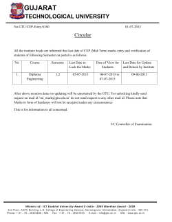 CEP (Mid-Term) marks entry and verification- Diploma
