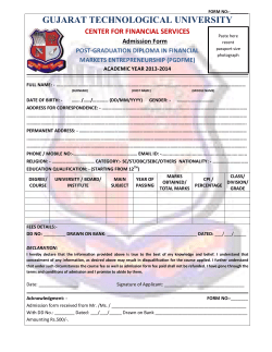 Application Form