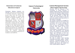 FDP on Content Management System ( Basic Engineering Drawing ) for the faculty of polytechnic on 30th & 31st July, 2012.